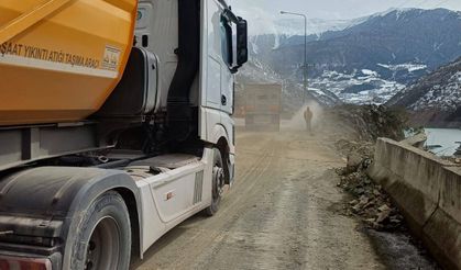 Gümüşhane- Giresun kara yolu ulaşıma açıldı (2)