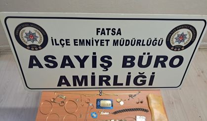 Ordu'da 1,2 milyon TL'lik altın hırsızlığı: 4 gözaltı