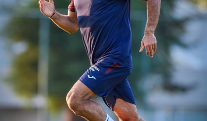 Salah, Trabzonspor'la ilk antrenmanına çıktı