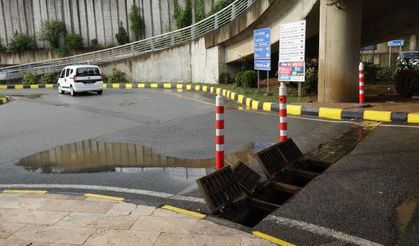 Trabzon'da metrekareye 50 kilogram yağış hasara yol açtı / Ek fotoğraflar