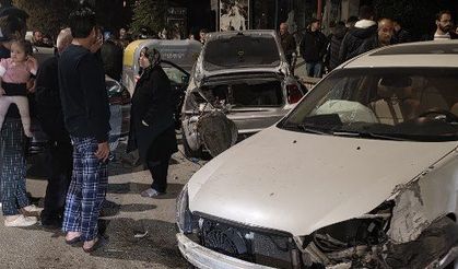 Çorum'da iki otomobil çarpıştı: 4 yaralı