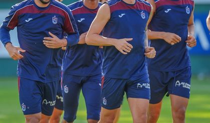 Trabzonspor, KuPS maçı hazırlıklarını sürdürdü