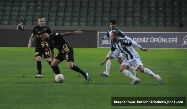Giresunspor - Çorum FK: 0-3