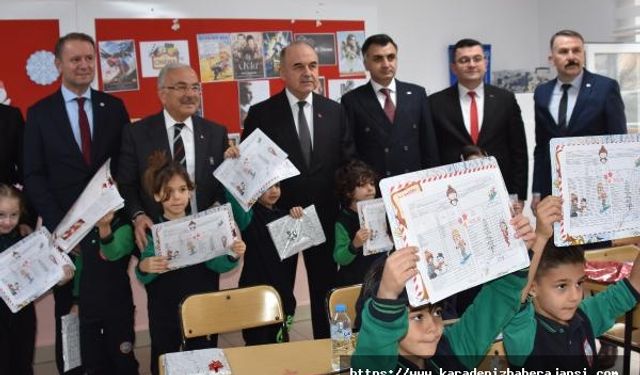 Karne töreninde Vali ile öğrenci arasındaki diyalog tebessüm ettirdi