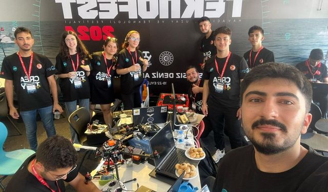 KTÜ Creatiny Su Üstü Takımı, Mersin’de TEKNOFEST’te şampiyon