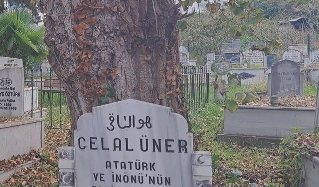 Atatürk’ün Başyaveri Üner'in kabri, anıt mezara dönüştürüldü