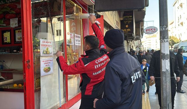 Çorum'da 55 ev ve işyerinde hasar tespit çalışması yapıldı