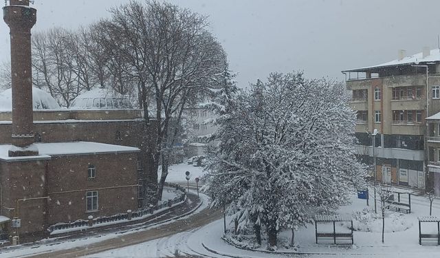 Samsun'da kar yağışı nedeniyle 3 ilçede eğitime ara verildi