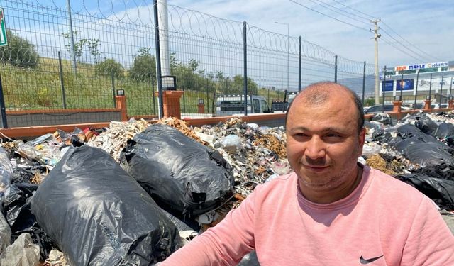 Ayakkabıcılar Sitesi’nde çöp yığınları