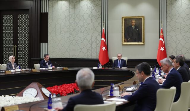 Cumhurbaşkanlığı Kabinesi, toplandı