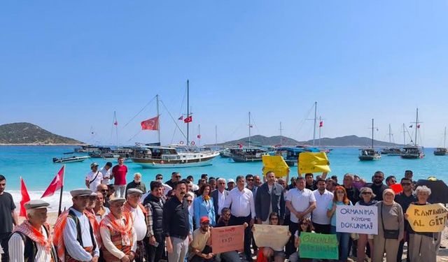 Gerenlik Koyu'nu yapılaşmaya açacak ihale iptal edildi