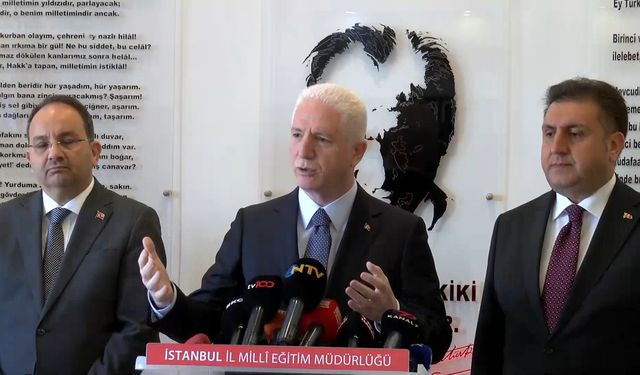 İstanbul- Vali Gül: Okullarımız depremde hasar almadı -1