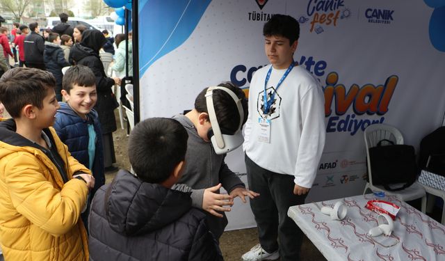 Karadeniz’in ilk ve tek büyük bilim şenliği CANİKFEST Samsun’da başladı