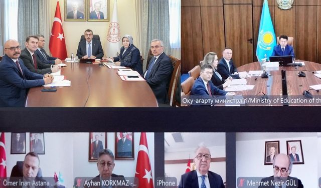Kazakistan Eğitim Ortak Çalışma Grubu Toplantısı gerçekleştirildi