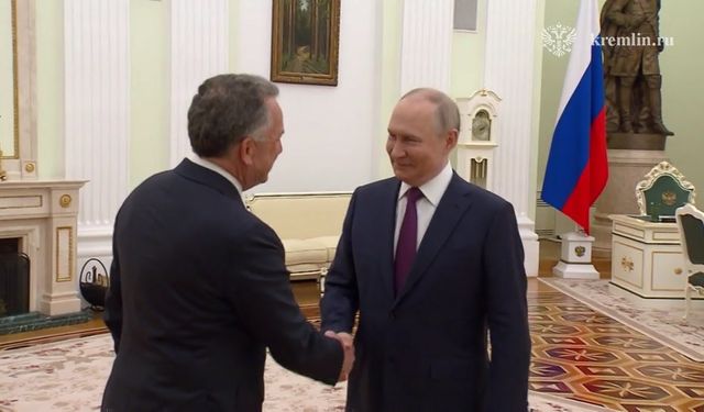 Putin, Kremlin'de Trump'ın Özel Temsilcisi Witkoff'la bir araya geldi