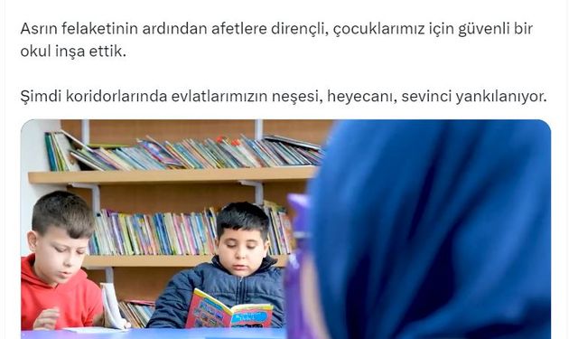 TOKİ ve Azerbaycan iş birliğiyle Kahramanmaraş'a Haydar Aliyev İlkokulu