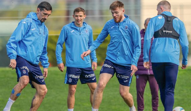 Trabzonspor’da Göztepe hazırlıkları sürüyor
