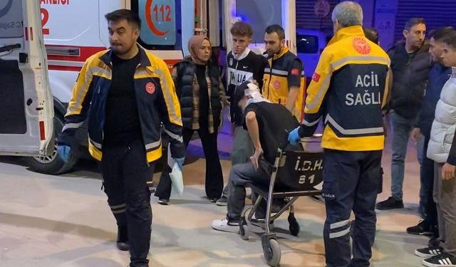 Yolda yürürken ‘yan baktın’ tartışmasında 2 çocuk tabanca kabzasıyla darbedildi