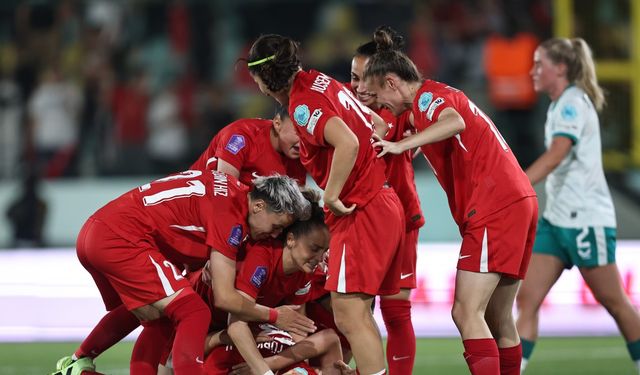 A Milli Kadın Futbol Takımı, İrlanda Cumhuriyeti'ne 2-1 mağlup oldu