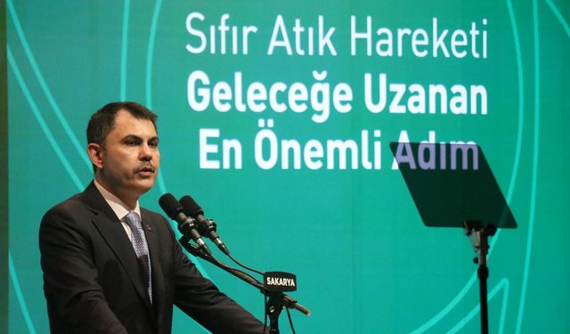 Bakan Kurum: Bu sistemle yılda 200 binden fazla pet şişe toplamayı hedefliyoruz