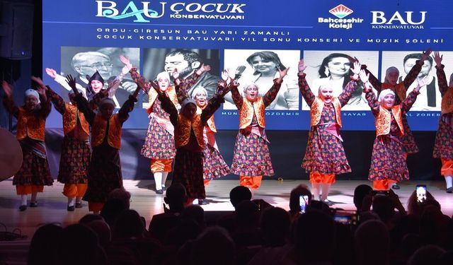 BAU yarı zamanlı çocuk konservatuvarı öğrencilerinden yıl sonu konseri