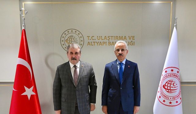BBP Genel Başkanı Destici, Bakan Uraloğlu'nu ziyaret etti