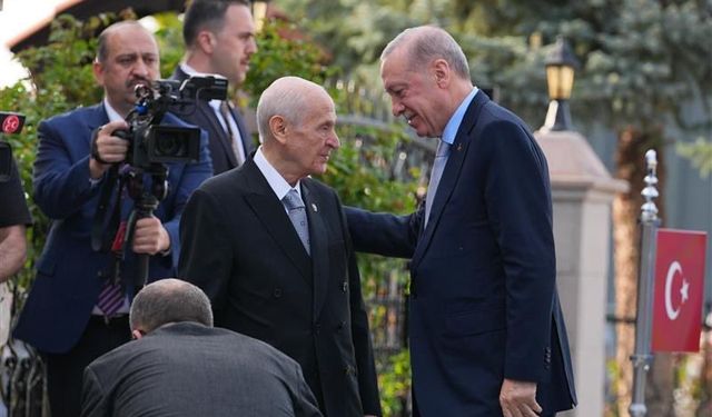 Cumhurbaşkanı Erdoğan ve Bahçeli bir araya geldi/ Ek fotoğraflar