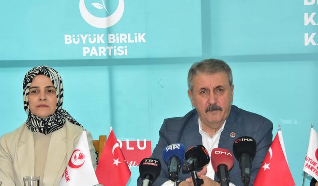 Destici: Askerimizi, polisimizi şehit eden teröristler için idam cezası getirilmeli
