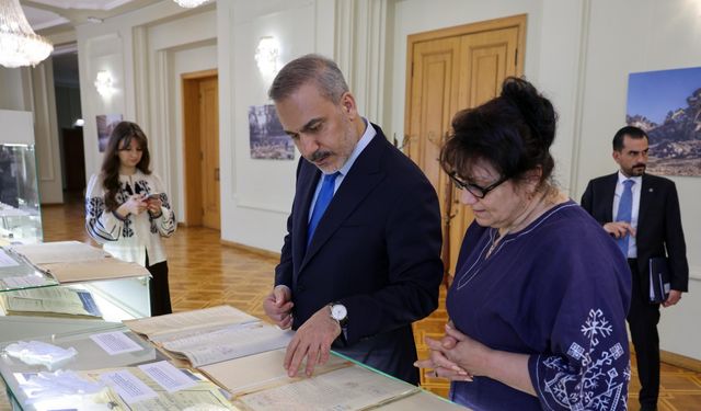 Dışişleri Bakanı Fidan ile Ukrayna Dışişleri Bakanı Sibiha bir araya geldi