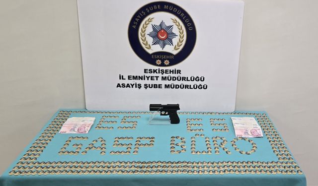 Eskişehir merkezli sahte gram altın operasyonu; 8 gözaltı