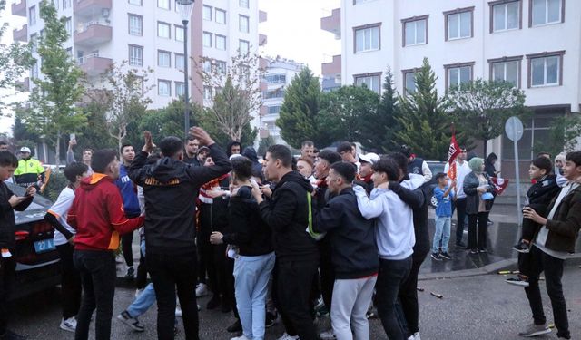 Galatasaray kafilesi, Gaziantep’te