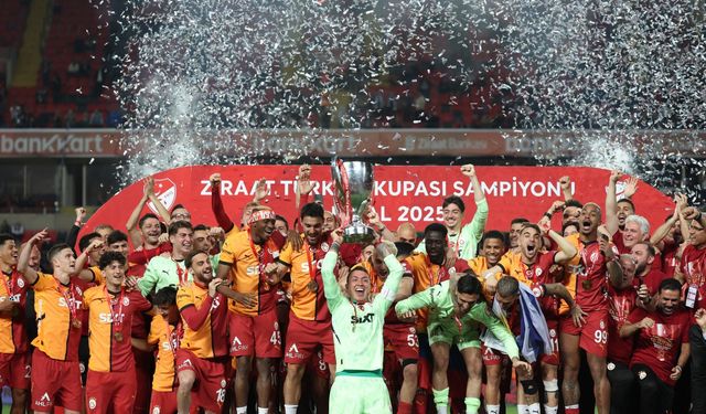 Galatasaray, Ziraat Türkiye Kupası’nın 19’uncu kez sahibi oldu / Ek fotoğraflar