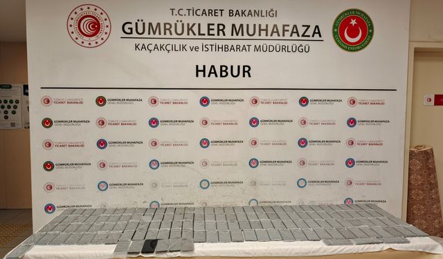 Gümrük Muhafaza ekipleri 4 ayda 16,5 milyar TL'lik uyuşturucu ve kaçak eşya ele geçirdi