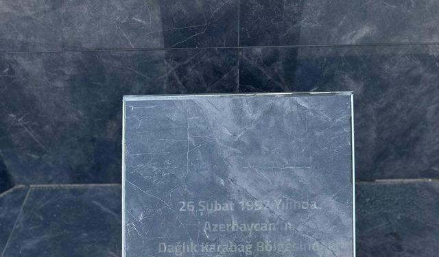 Hocalı Katliamı şehitlerinin anıldığı hitabeye zarar verildi