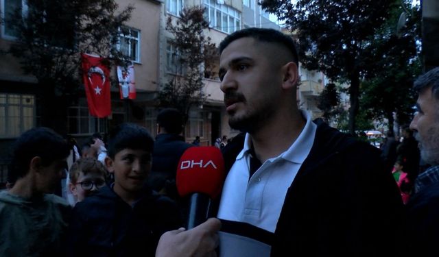 İstanbul- Down sendromlu Mehmet'in asker eğlencesi hayalini mahalleli gerçekleştirdi