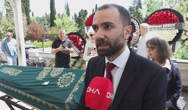 İstanbul - Evinde çıkan yangında hayatını kaybeden yazar Süha Oğuzertem son yolculuğuna uğurlandı