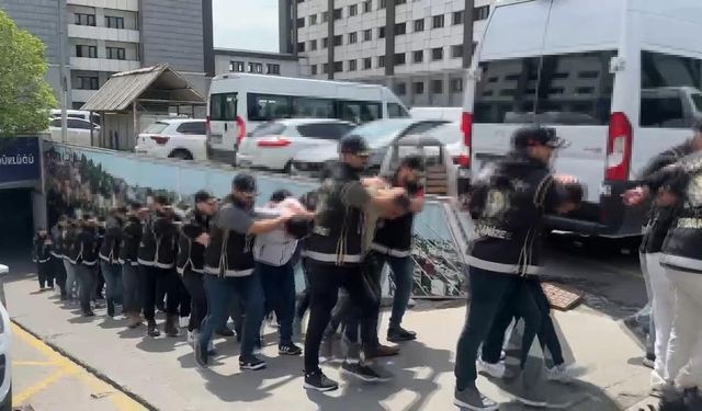 İstanbul - İstanbul merkezli 5 ilde suç örgütüne operasyon: 16 gözaltı