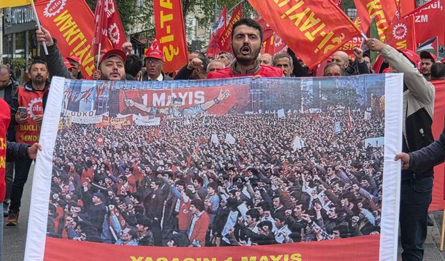İstanbul- Nakliyat-İş Sendikası Saraçhane’de toplandı