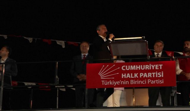 İstanbul - Özgür Özel Pendik'te konuştu