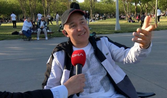 İstanbul - Pazar günü sıcak havayı fırsat bilenler park ve sahillere akın etti