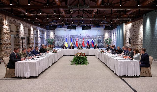 İstanbul - Türkiye - Rusya- Ukrayna görüşmesi başladı-1