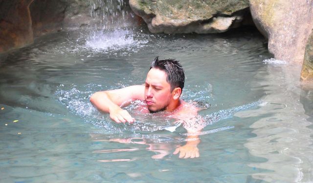 Manisa'da 'saklı kanyon' kurudu