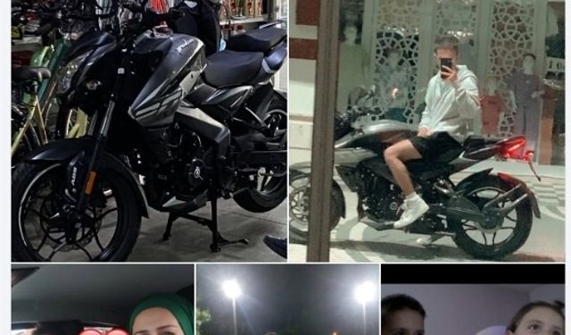 Motosiklet kazasında ölen Emirhan gözyaşlarıyla toprağa verildi (2)