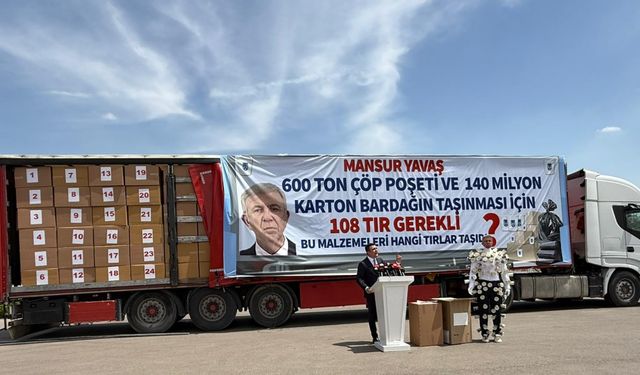 Osman Gökçek: Karton bardaklardan vurgun yapıyorsunuz