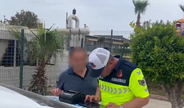 Otomobili ile ters yönde giden sürücüye 10 bin TL ceza