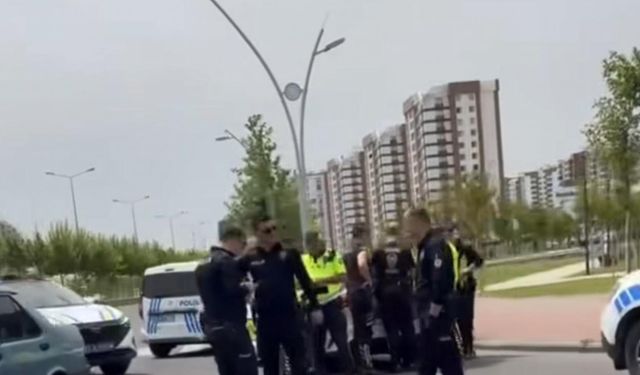 Polisin ‘dur’ ihtarına uymayan sürücü, 20 kilometrelik takiple yakalandı