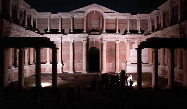 Sardes Antik Kenti'nde ilk kez gece müzeciliği deneyimi/ Ek fotoğraflar