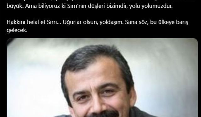Siyasilerden Sırrı Süreyya Önder için başsağlığı mesajı (3)