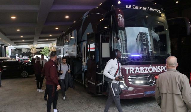Trabzonspor kafilesi, Gaziantep’te