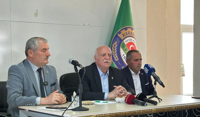 TZOB Genel Başkanı Bayraktar: Su isteyen bazı ürünlerimizi bırakmak zorunda kalacağız